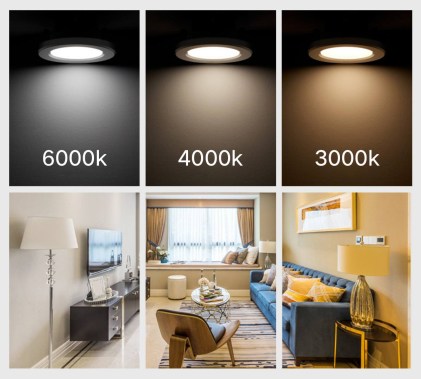 Downlight LED circular  Embutir-superfície-cor-3000k-4000k-6000k-071
